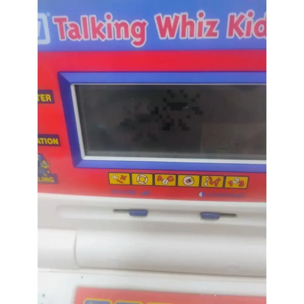 Vintage VTech Talking Whiz Kid Laptop Educational Toy Computer 1990s - Tested